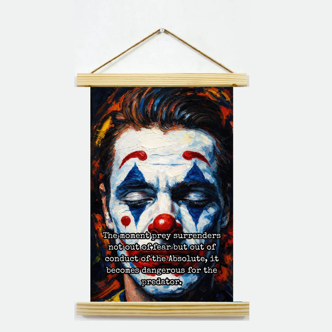 Being & Beyond Poster | Material: Canvas with frame | Size (in inches): Width 12 Height 18 | Code: POS-001