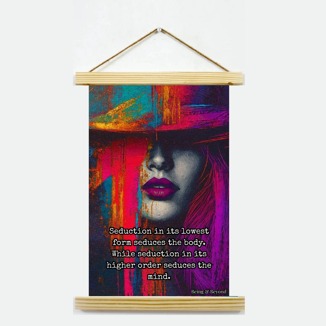 Being & Beyond Poster | Material: Canvas with frame | Size (in inches): Width 12 Height 18 | Code: POS-039