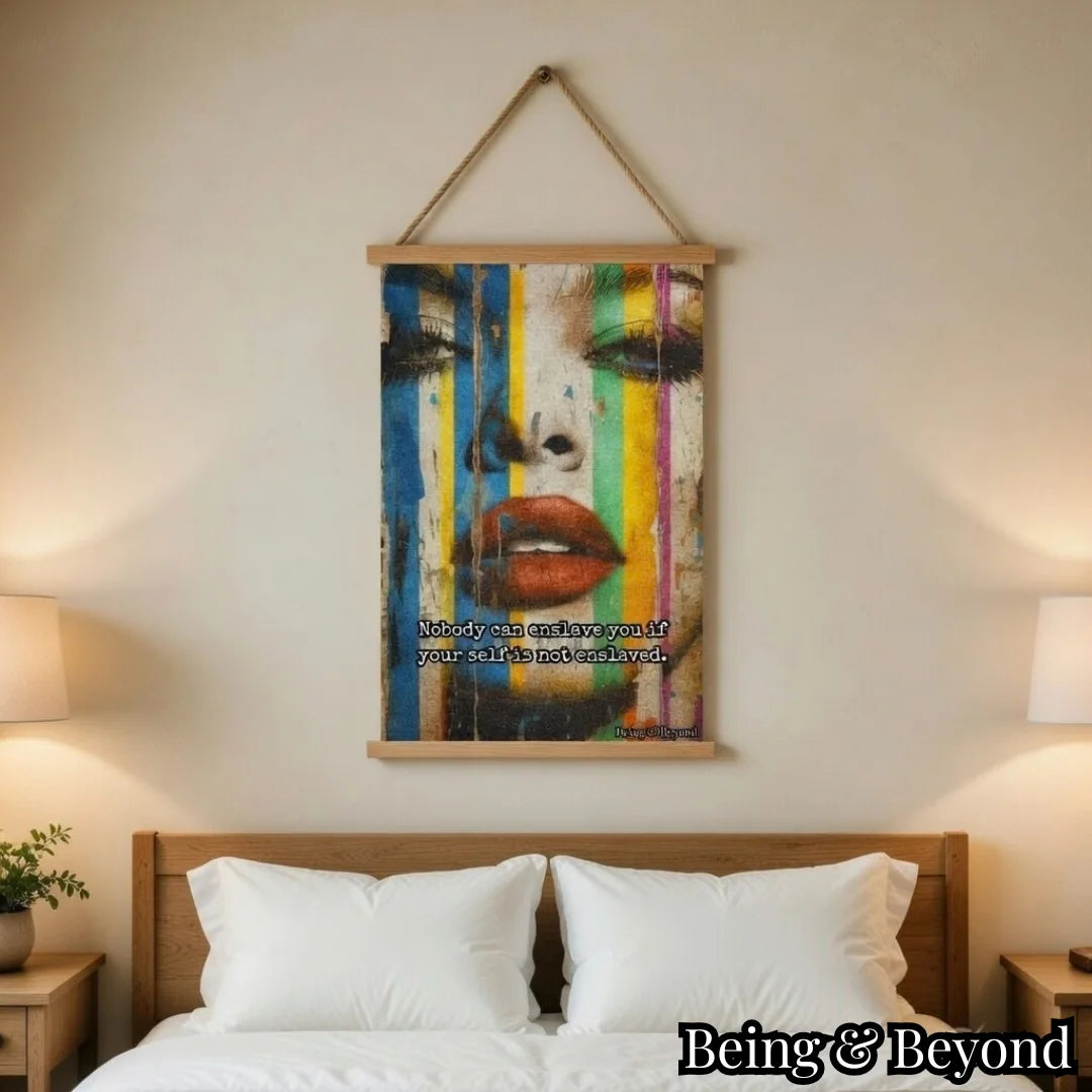 Being & Beyond Poster | Material: Canvas with frame | Size (in inches): Width 12 Height 18 | Code: POS-007