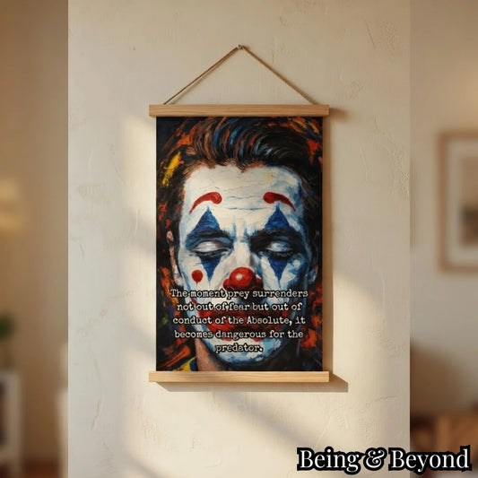 Being & Beyond Poster | Material: Canvas with frame | Size (in inches): Width 12 Height 18 | Code: POS-001
