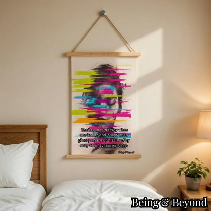 Being & Beyond Poster | Material: Canvas with frame | Size (in inches): Width 12 Height 18 | Code: POS-011