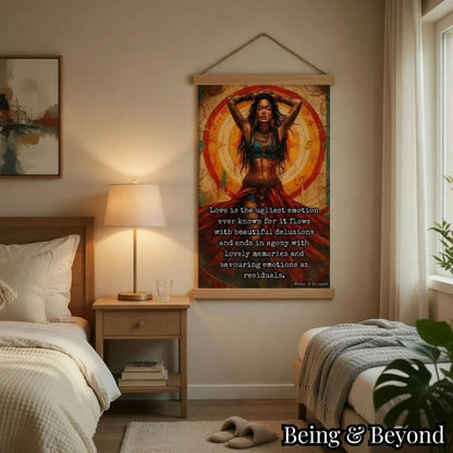 Being & Beyond Poster | Material: Canvas with frame | Size (in inches): Width 12 Height 18 | Code: POS-017