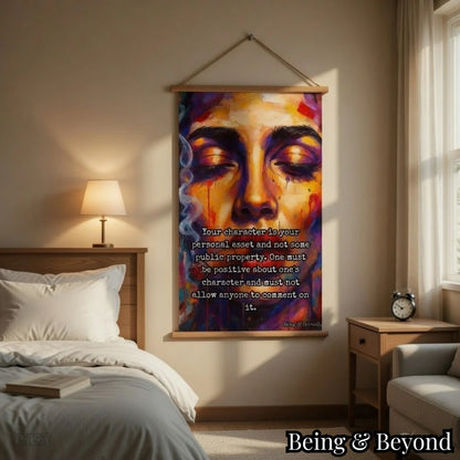 Being & Beyond Poster | Material: Canvas with frame | Size (in inches): Width 12 Height 18 | Code: POS-020