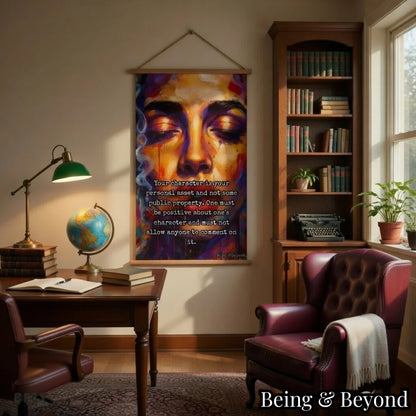 Being & Beyond Poster | Material: Canvas with frame | Size (in inches): Width 12 Height 18 | Code: POS-020