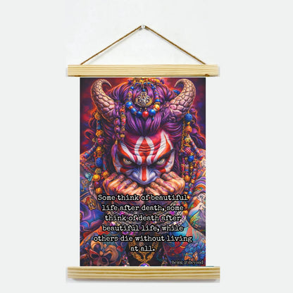 Being & Beyond Poster | Material: Canvas with frame | Size (in inches): Width 12 Height 18 | Code: POS-024