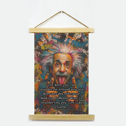 Being & Beyond Poster | Material: Canvas with frame | Size (in inches): Width 12 Height 18 | Code: POS-029