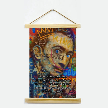 Being & Beyond Poster | Material: Canvas with frame | Size (in inches): Width 12 Height 18 | Code: POS-047