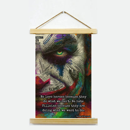 Being & Beyond Poster | Material: Canvas with frame | Size (in inches): Width 12 Height 18 | Code: POS-049