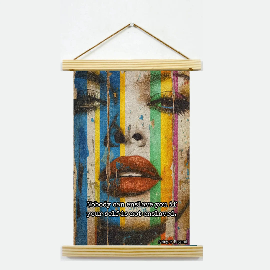 Being & Beyond Poster | Material: Canvas with frame | Size (in inches): Width 12 Height 18 | Code: POS-007