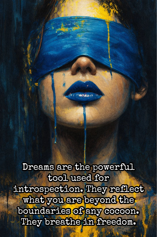 Being & Beyond Poster | Material: Canvas with frame | Size (in inches): Width 12 Height 18 | Code: POS-002