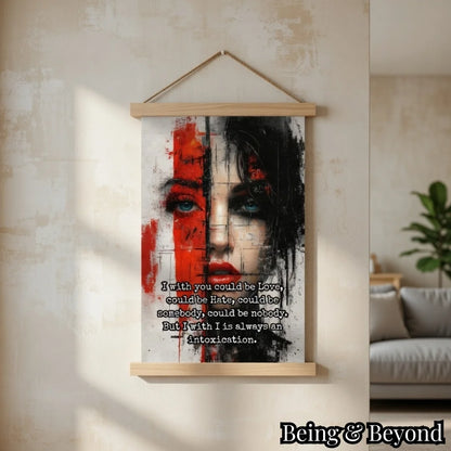 Being & Beyond Poster | Material: Canvas with frame | Size (in inches): Width 12 Height 18 | Code: POS-003