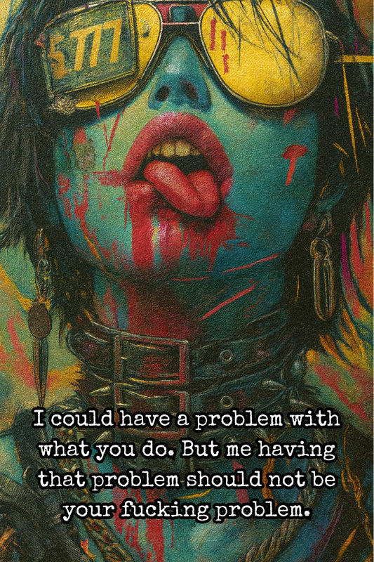 Being & Beyond Poster | Material: Canvas with frame | Size (in inches): Width 12 Height 18 | Code: POS-004