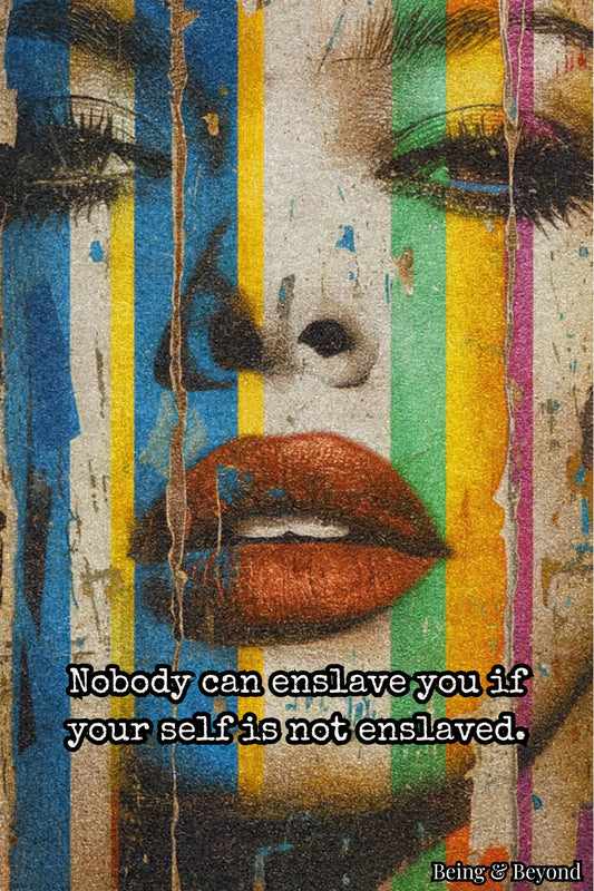 Being & Beyond Poster | Material: Canvas with frame | Size (in inches): Width 12 Height 18 | Code: POS-007