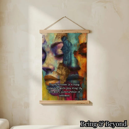 Being & Beyond Poster | Material: Canvas with frame | Size (in inches): Width 12 Height 18 | Code: POS-008