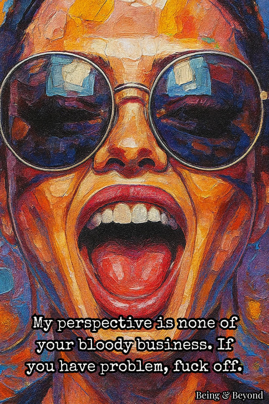 Being & Beyond Poster | Material: Canvas with frame | Size (in inches): Width 12 Height 18 | Code: POS-014