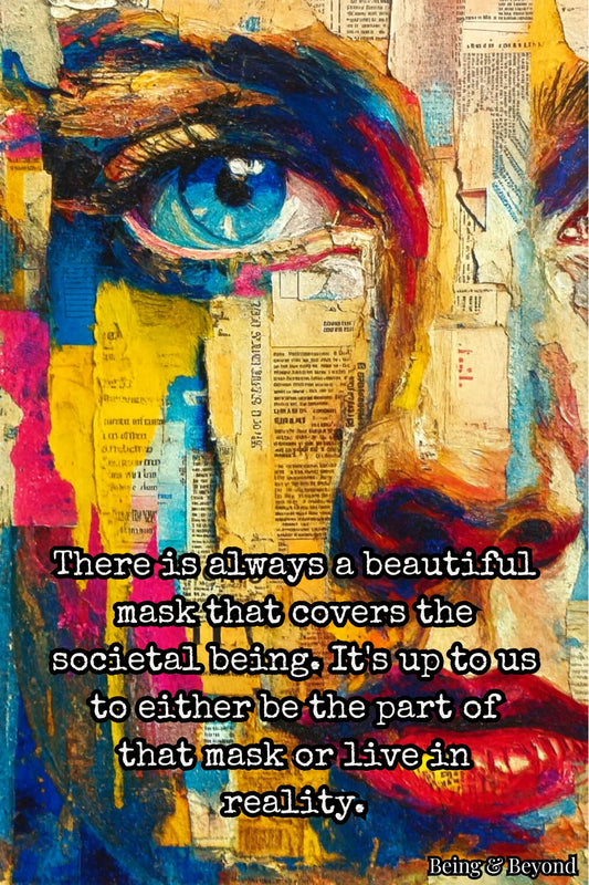 Being & Beyond Poster | Material: Canvas with frame | Size (in inches): Width 12 Height 18 | Code: POS-021